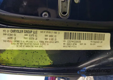 2013 Dodge Dart Se from USA, damaged, VIN 1C3CDFAA1DD303156